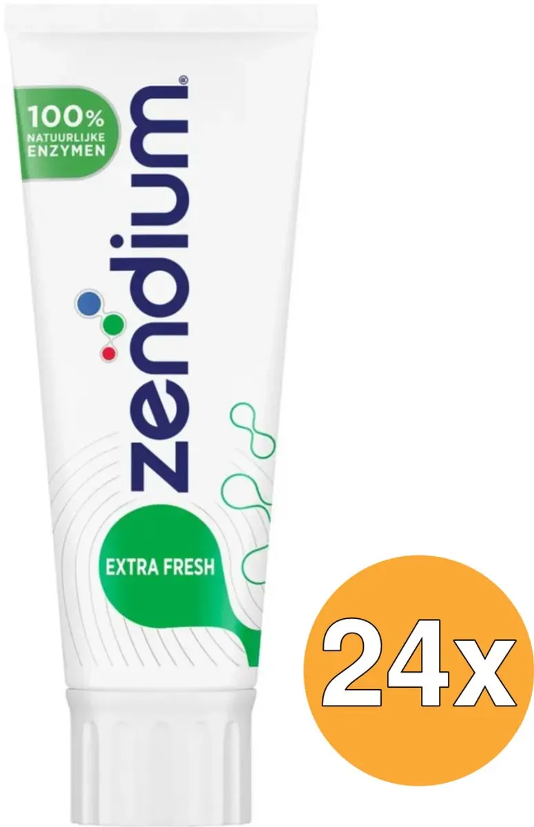 Zendium Tandpasta Extra Fresh 75ml - 24 Stuks