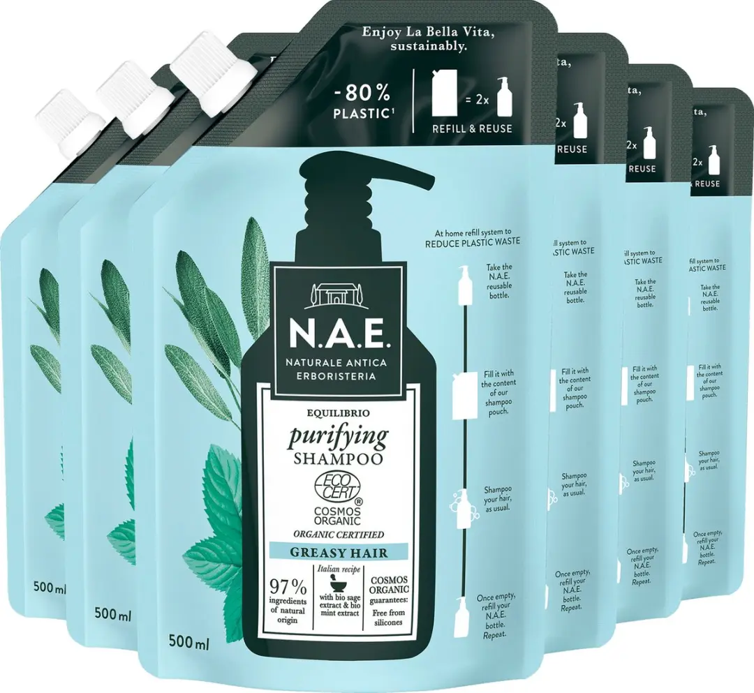 N.A.E. Purifying Shampoo 6x500ml