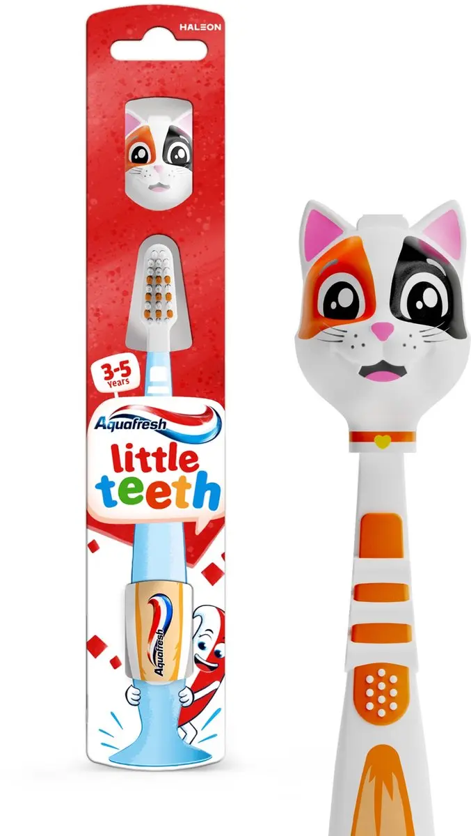 Aquafresh Little Teeth Tandenborstel 3-5 Jaar