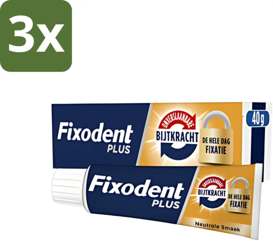 Fixodent Plus Kleefpasta 120mg