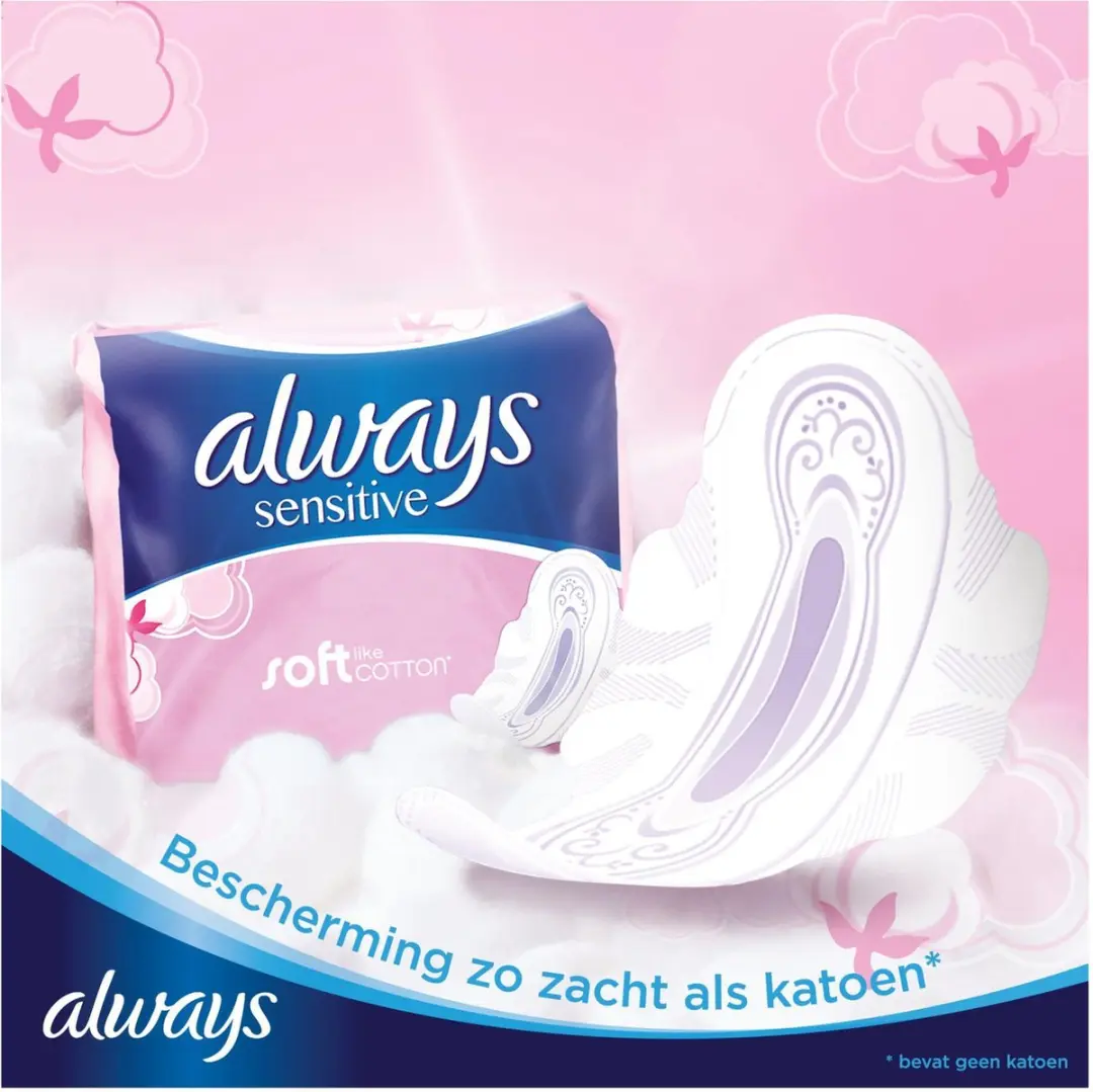 Always Sensitive Ultra Long Maandverband - afbeelding 6 van 6