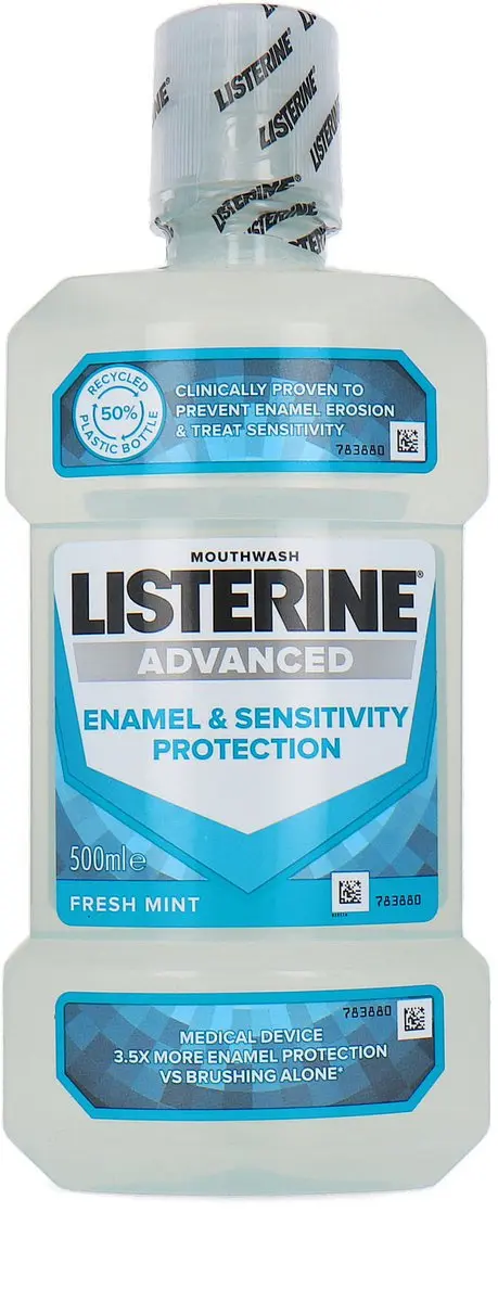 Listerine Fresh Mint Advanced Mondwater 500ml