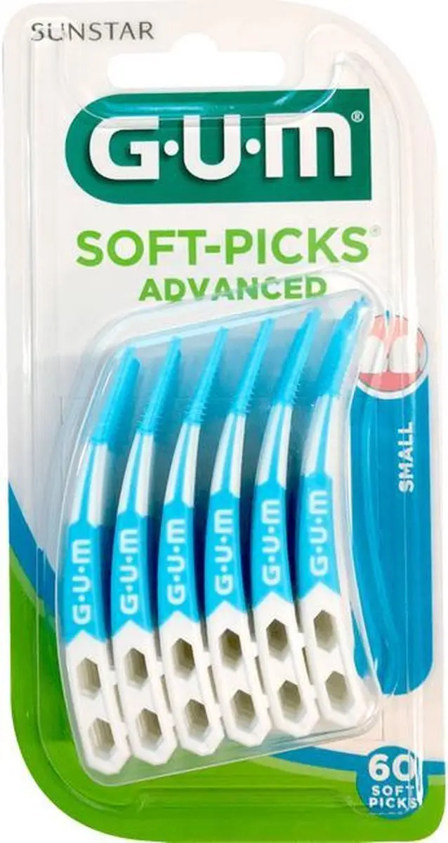 Gum Soft-Picks Advanced Small Tandenstokers - 60 Stuks