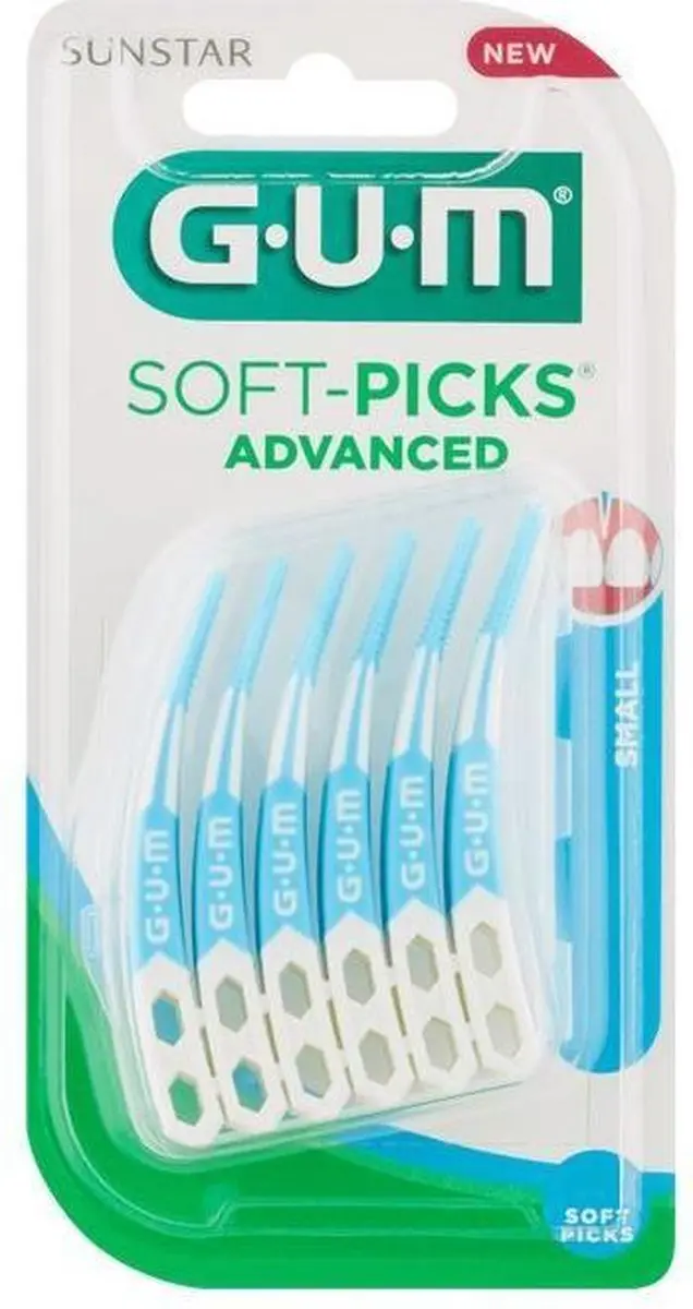Gum Soft-Picks Advanced Small Tandenstokers - 60 Stuks