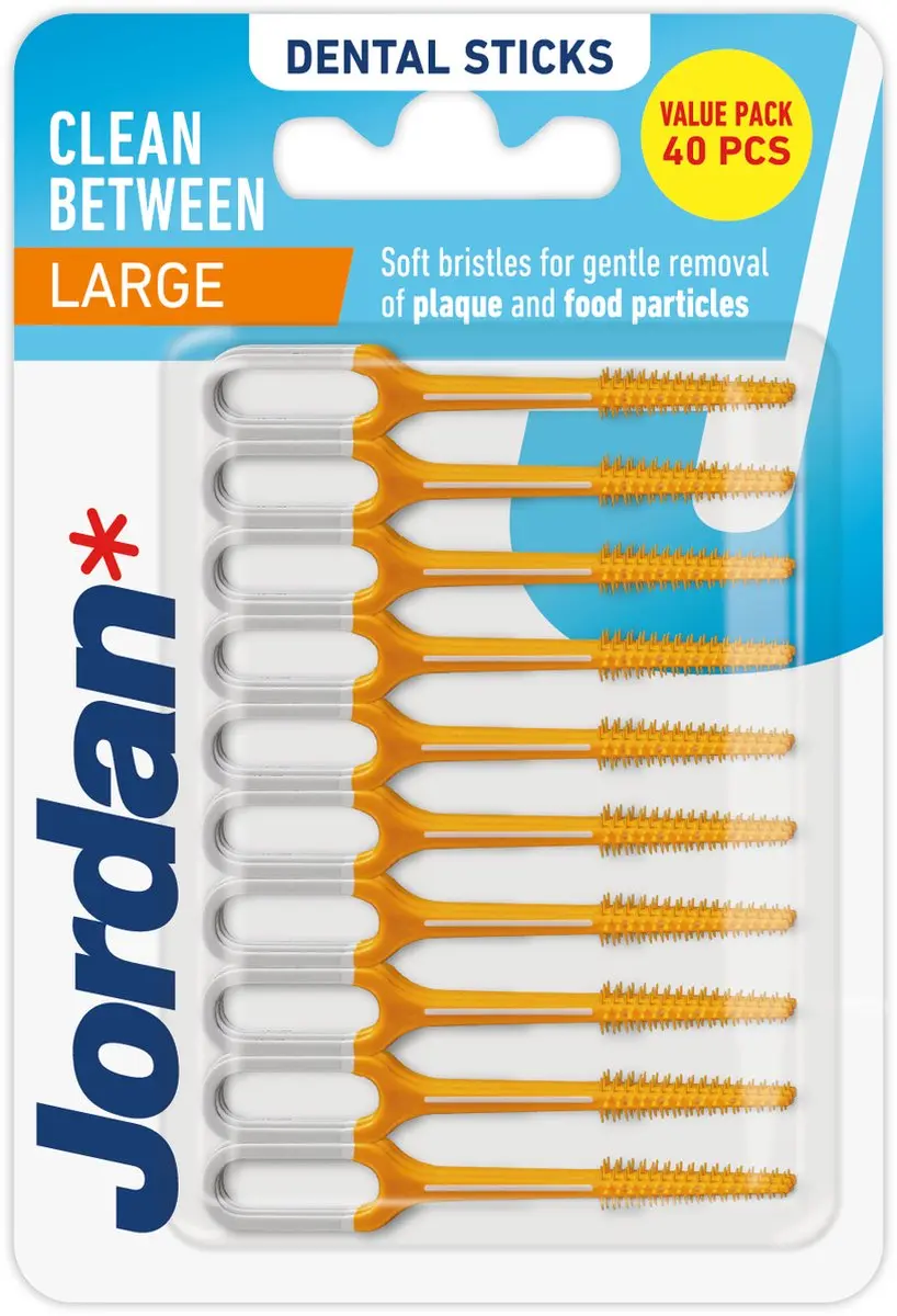Jordan x12 Sticks Large - 40 Stuks - Oranje