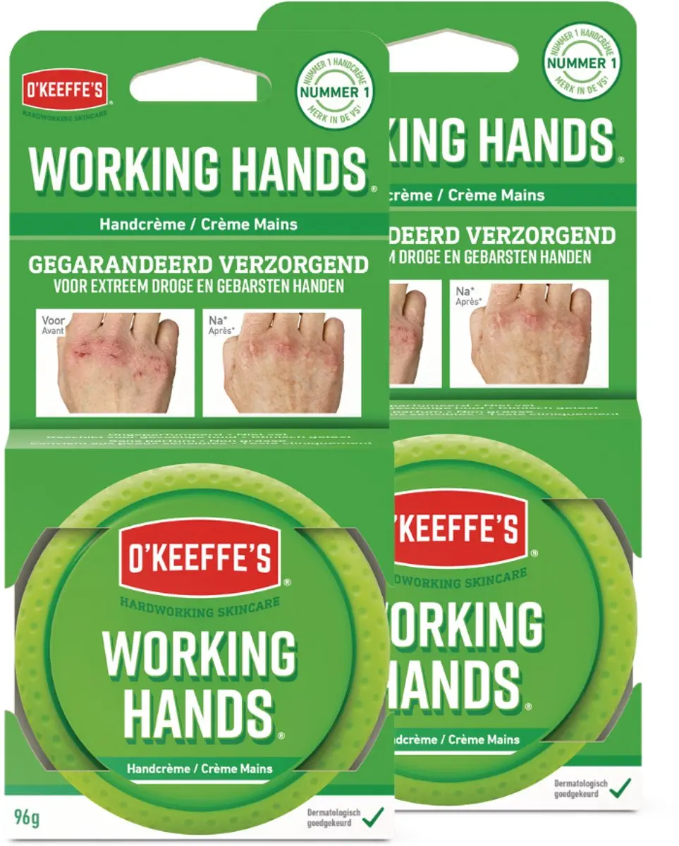 O'Keeffe's Working Hands Pot twin-pack
