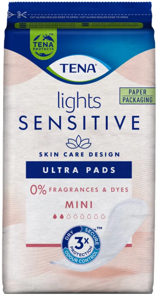 TENA Sensitive Lights Ultra Mini