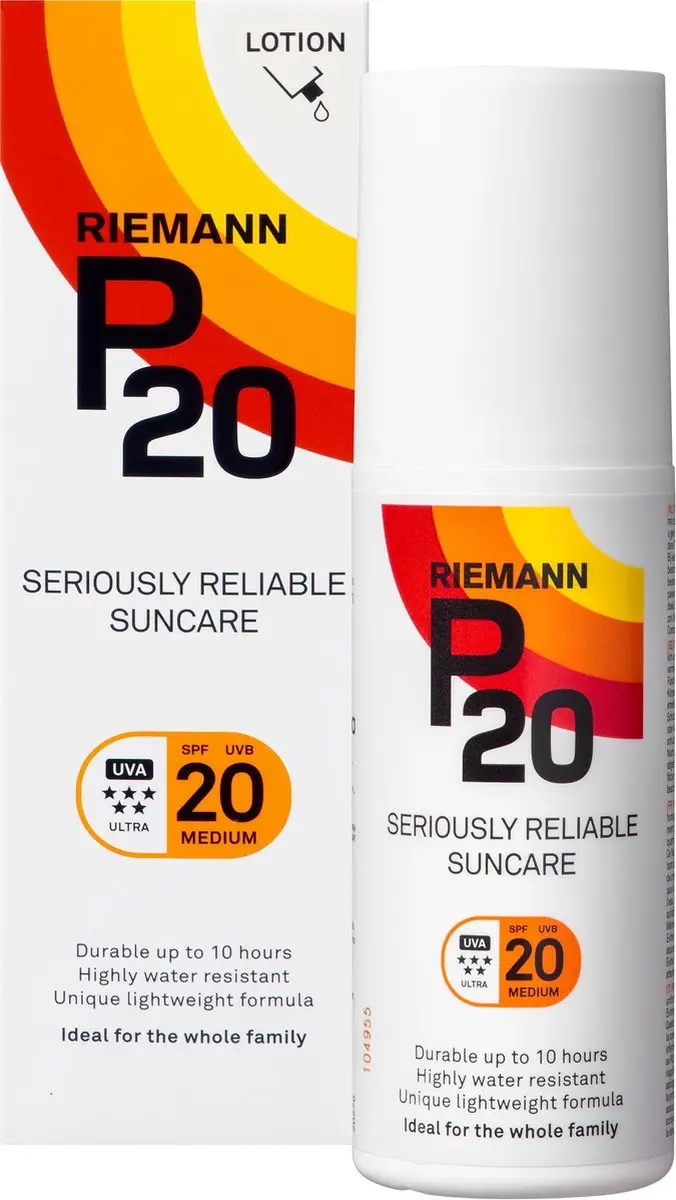P20 Zonnebrand Lotion SPF 20 - 100ml