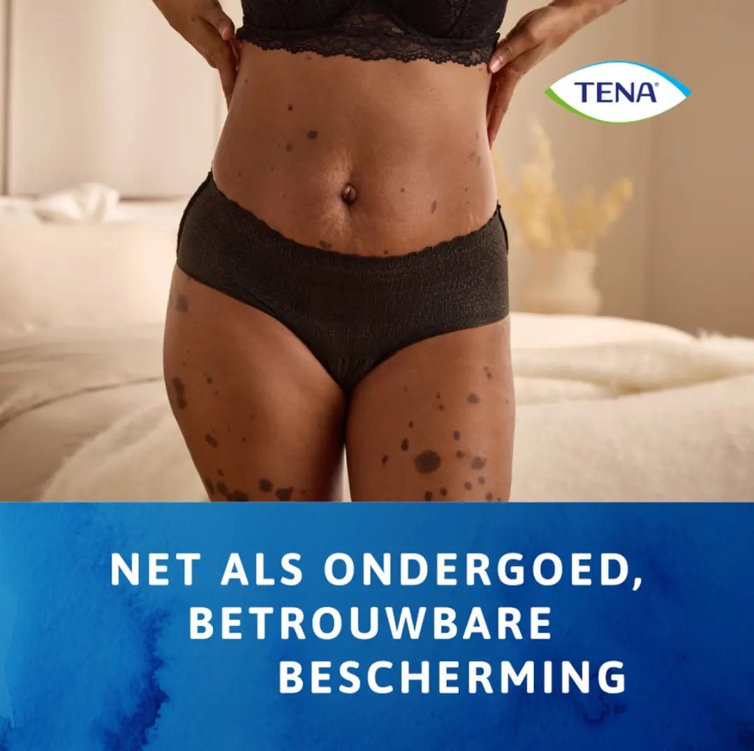 TENA Silhouette Plus Incontinentiebroekjes L - 20 Stuks - Zwart