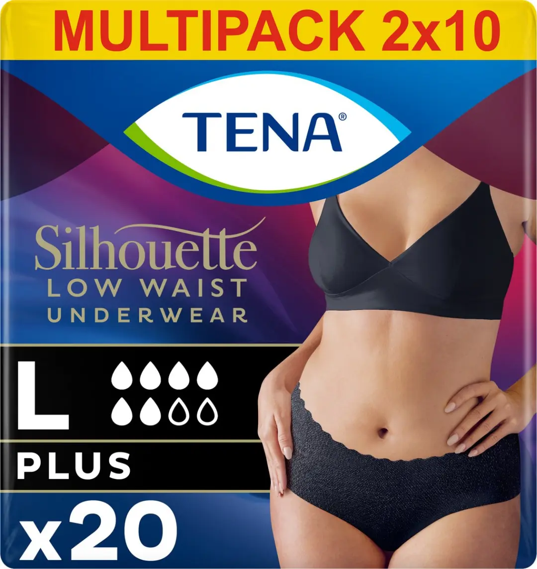 TENA Silhouette Plus Incontinentiebroekjes L
