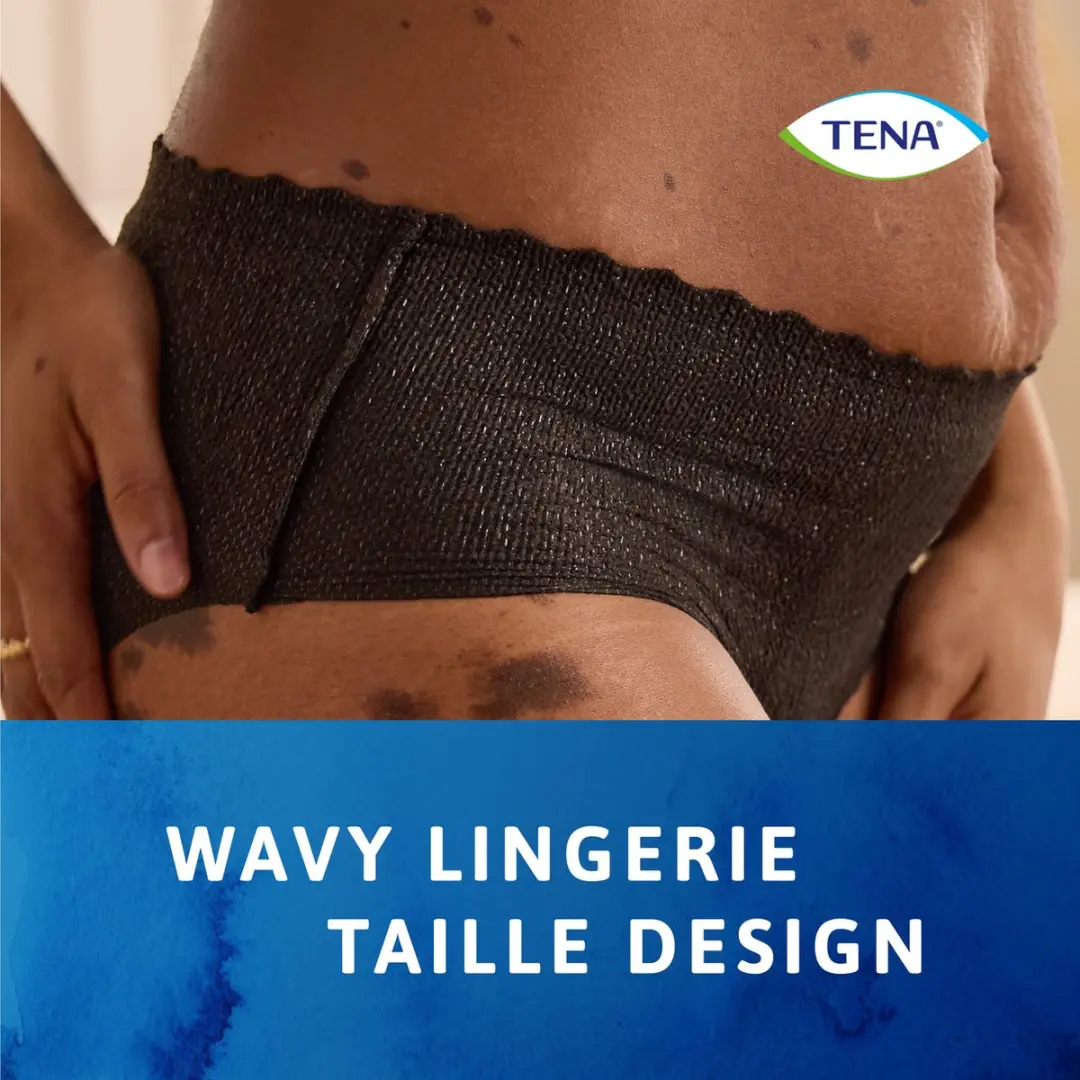 TENA Silhouette Plus Incontinentiebroekjes L - 20 Stuks - Zwart
