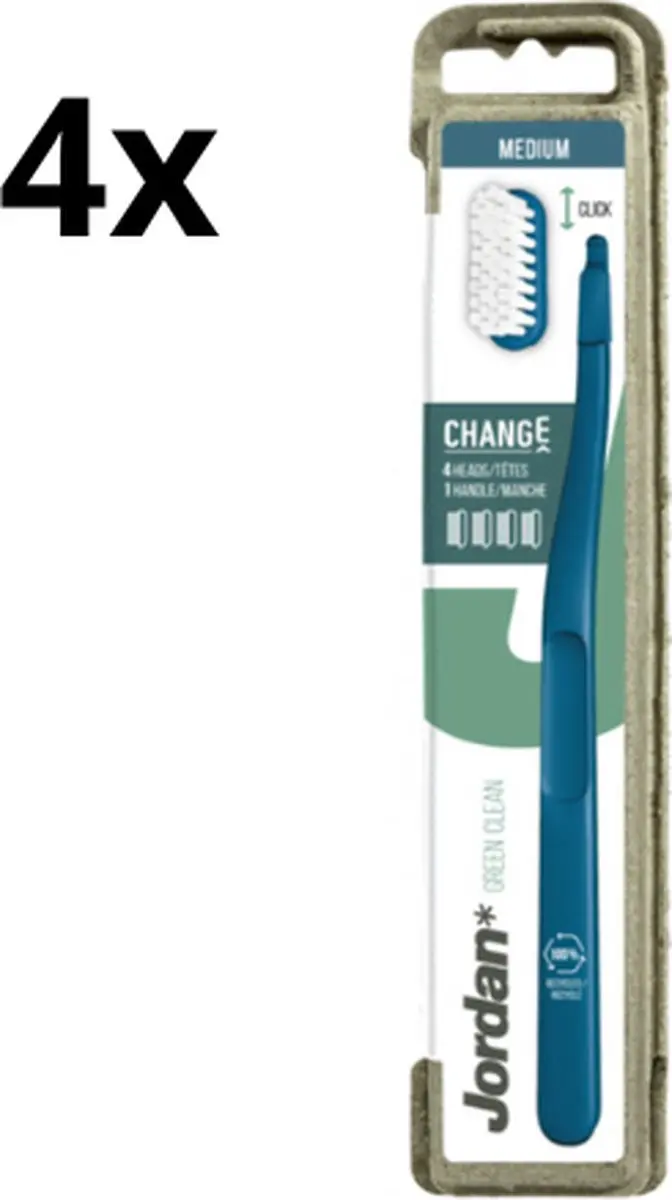 Jordan Tandenborstel Green Clean Medium