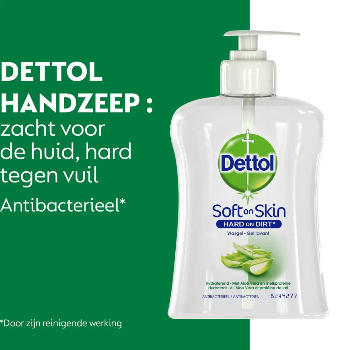 Dettol Antibacteriële Handzeep 250ml - Aloë Vera