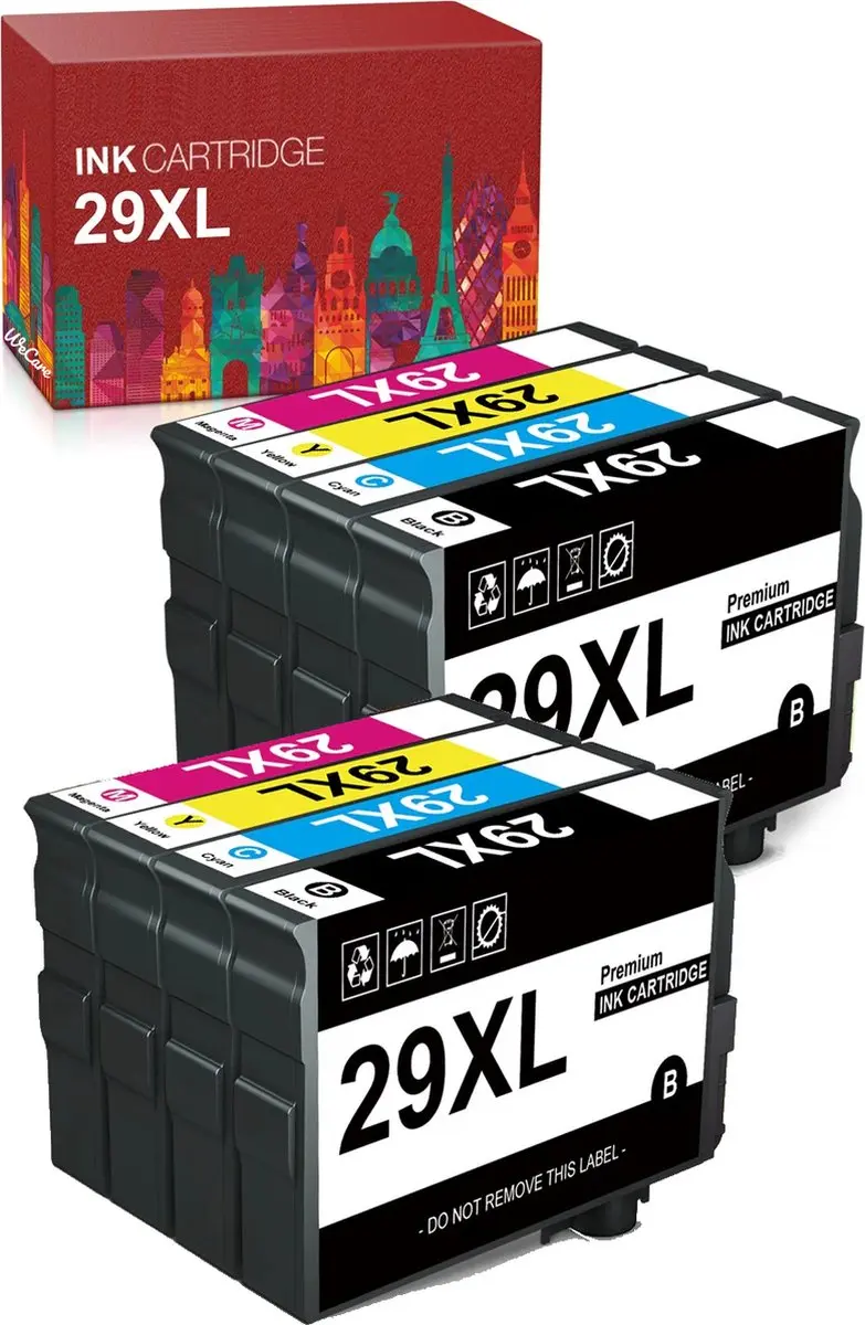 weCare Epson 29 XL Inktcartridges