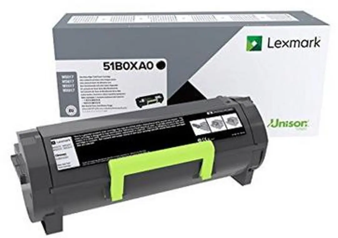 Lexmark 51B0XA0 Tonercartridge - Zwart