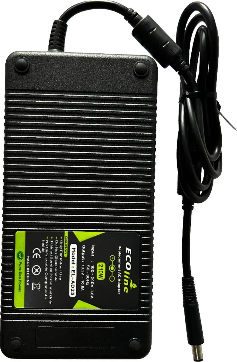 Ecoline Oplader 210W 19.5V 10.8A - Dell Precision/Alienware
