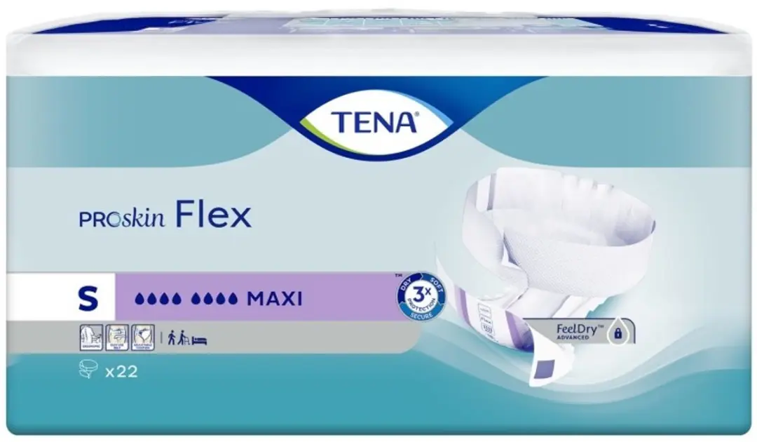 TENA Flex Maxi Small Incontinentie Luiers - 22 Stuks