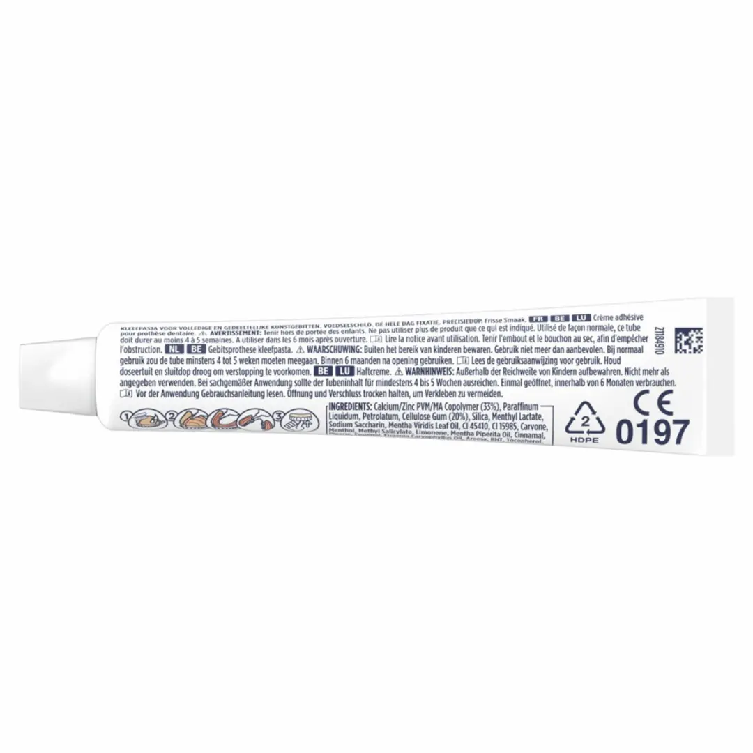 Fixodent Kleefpasta Plus 120g - 3 Stuks