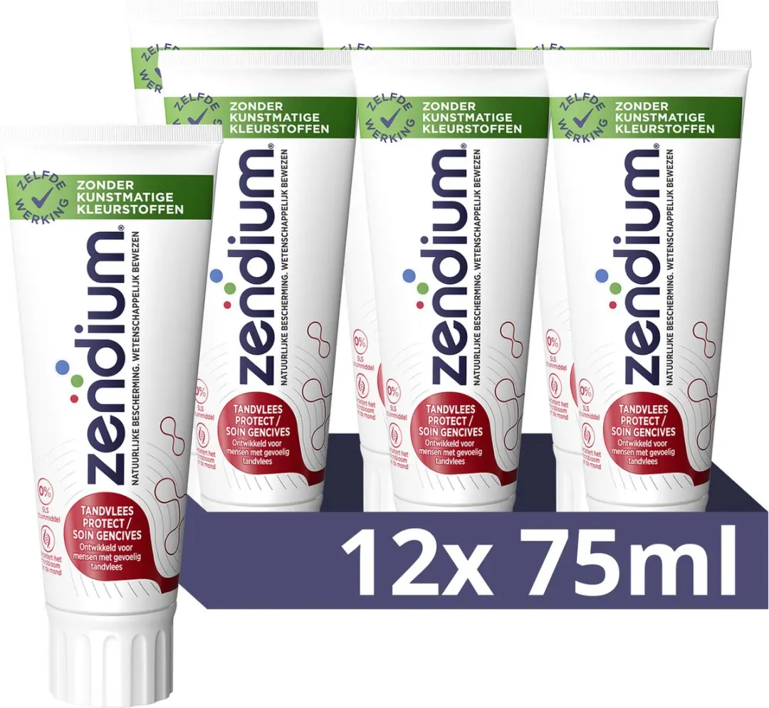 Zendium Tandpasta Tandvlees Protect 12x75ml