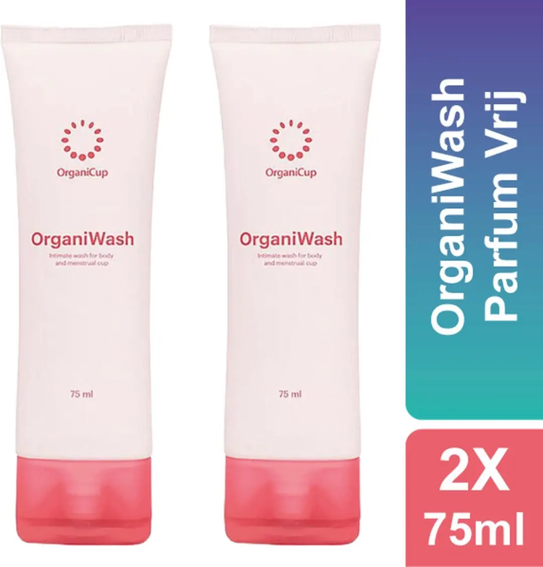 OrganiCup OrganiWash 2x75ml