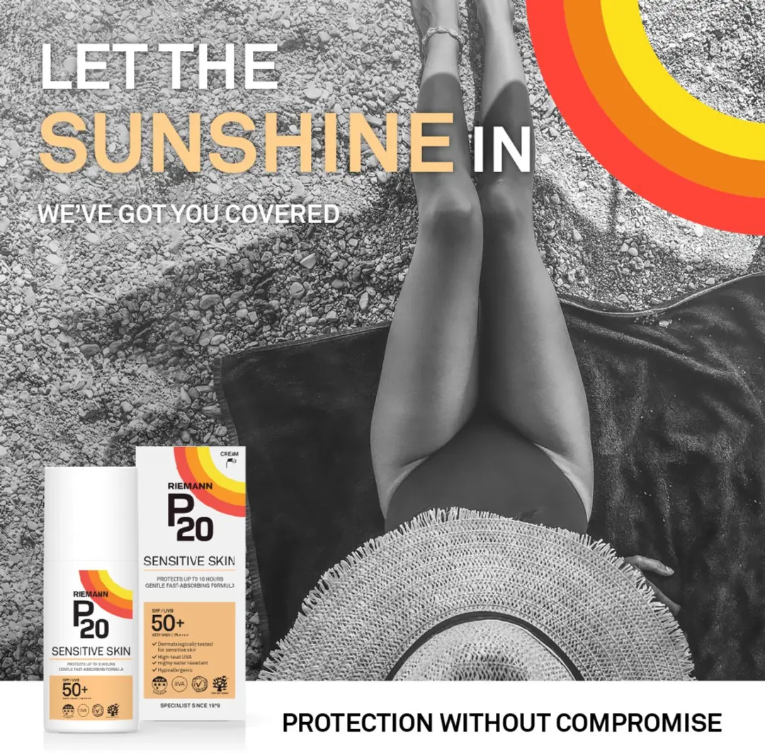 P20 Sensitive SPF 50+ Zonnebrand 200ml - Gevoelige Huid - afbeelding 6 van 6
