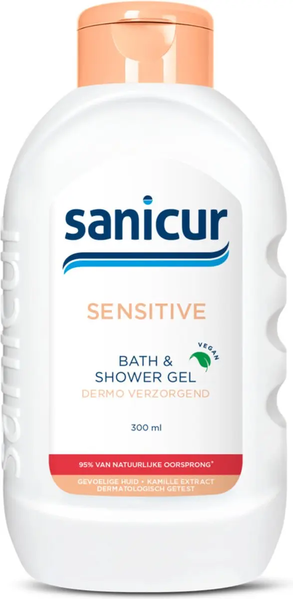 Sanicur Bath & Showergel Sensitive 6x300ml