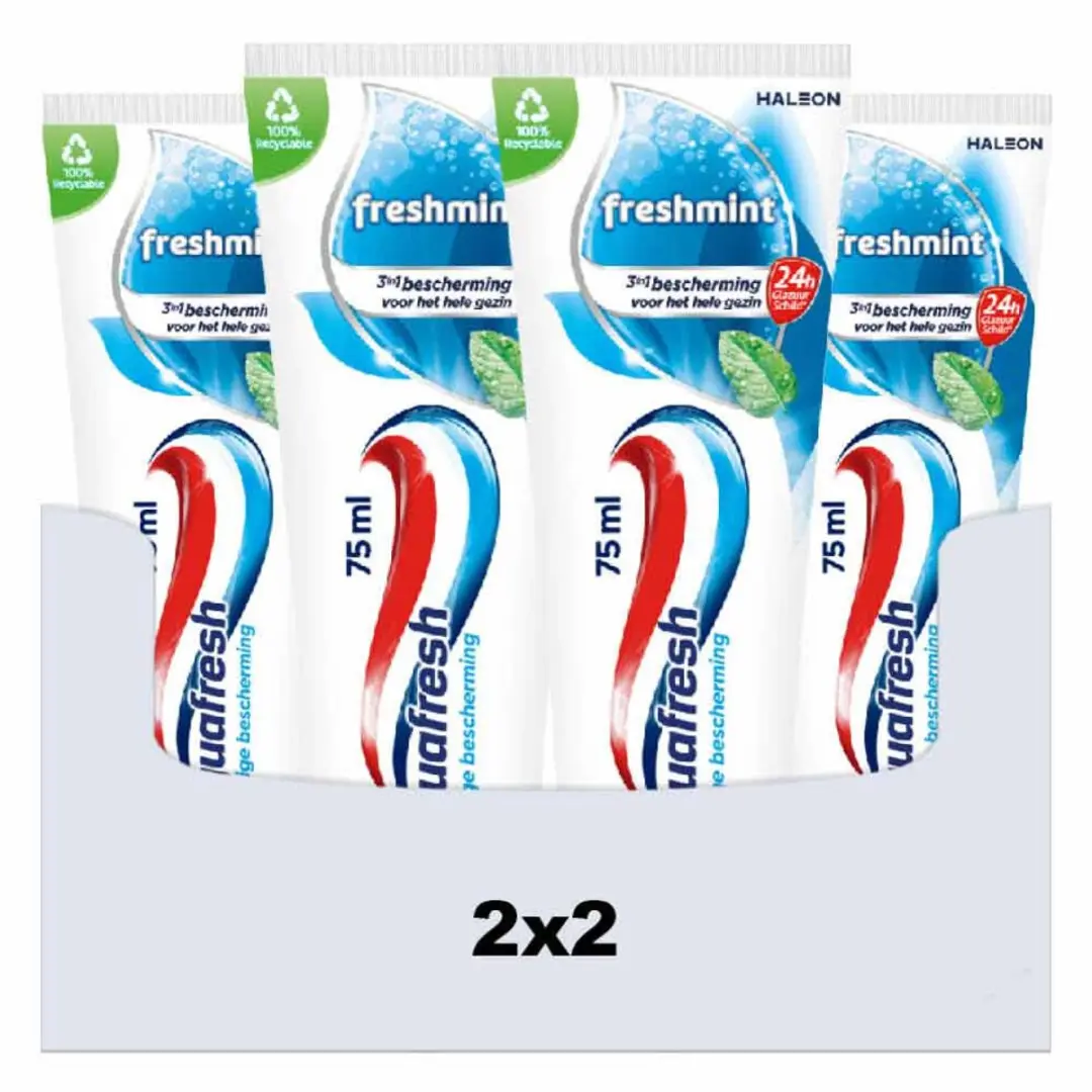 Aquafresh Freshmint Tandpasta 3in1