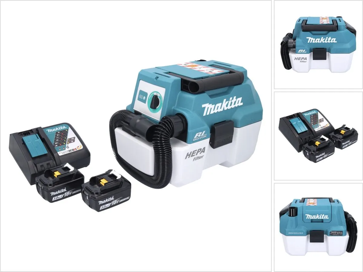 Makita DVC750LZ Accustofzuiger LXT 18V