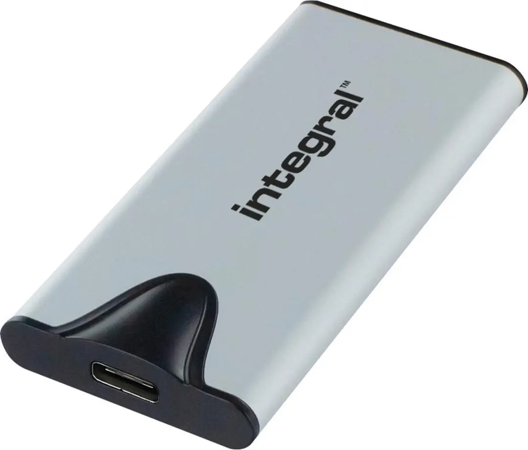 Integral SlimXpress Pro INSSD2TPORT3.2SLIMXS SSD 2TB - Thunderbolt - Zilver