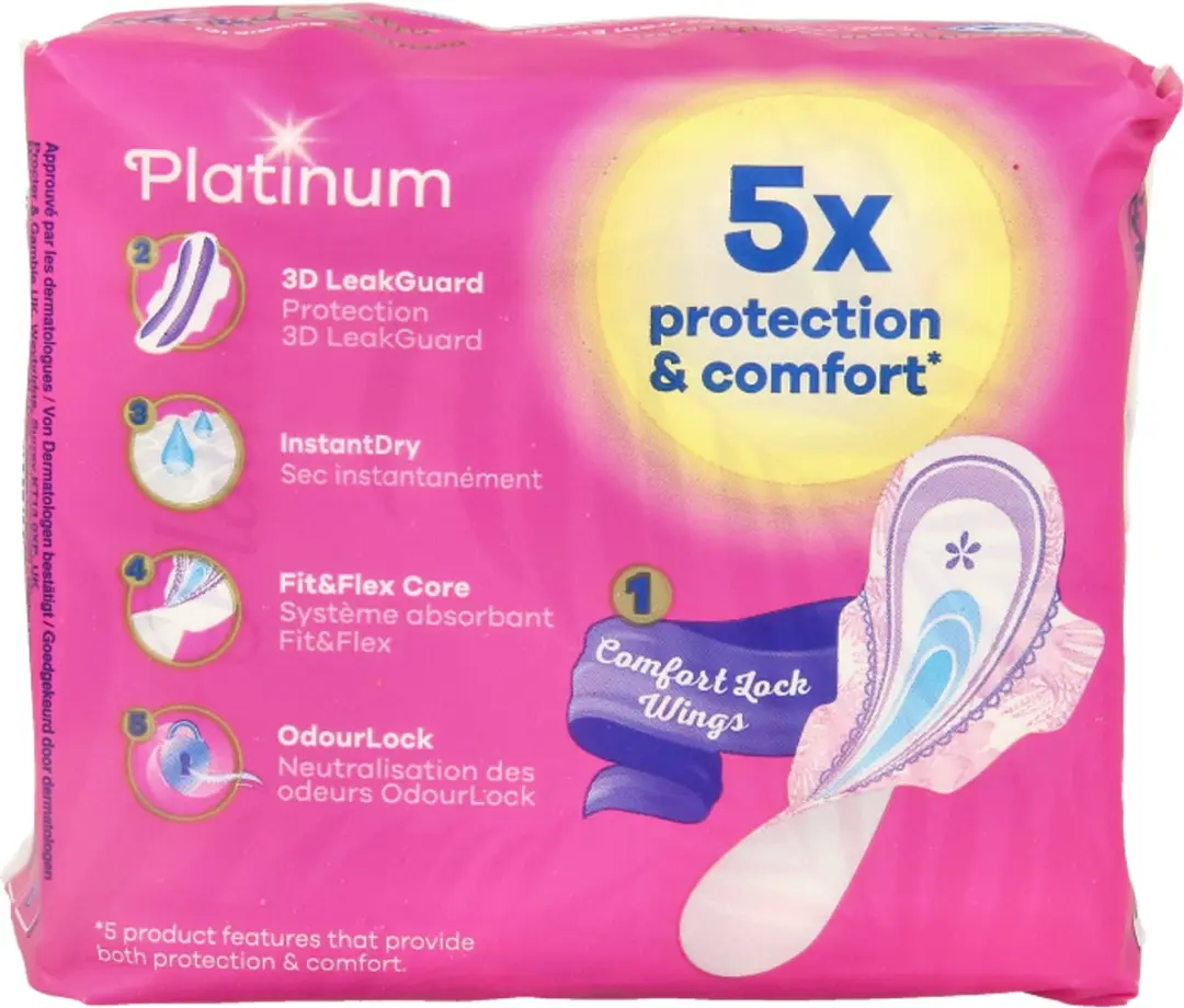 Always Platinum Maandverband Maat 2 Long - 10 Stuks