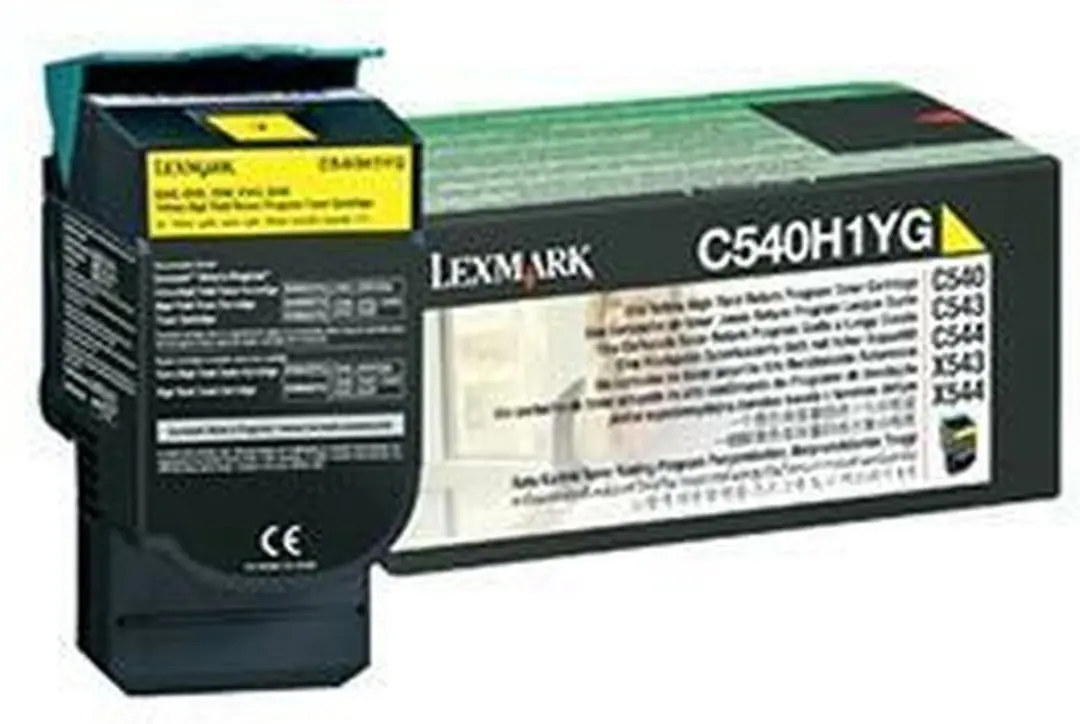 Toner Lexmark C540H1YG Yellow