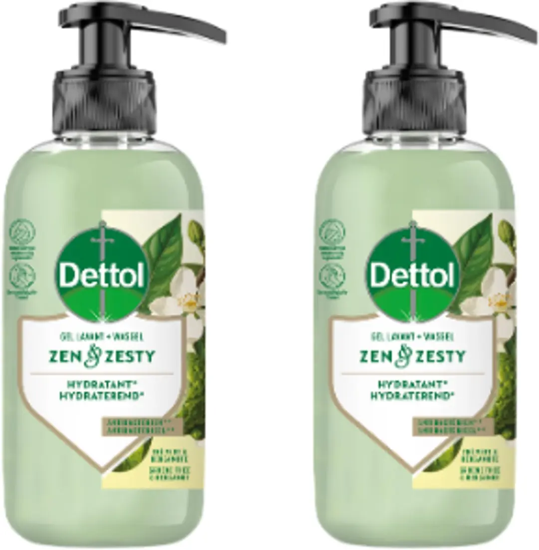 Dettol Handzeep Antibacterieel Groene Thee & Bergamot 300ml
