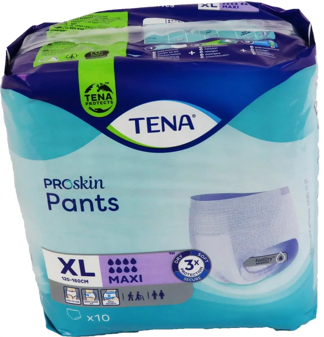 TENA Pants Maxi ProSkin Extra Large - 10 Stuks