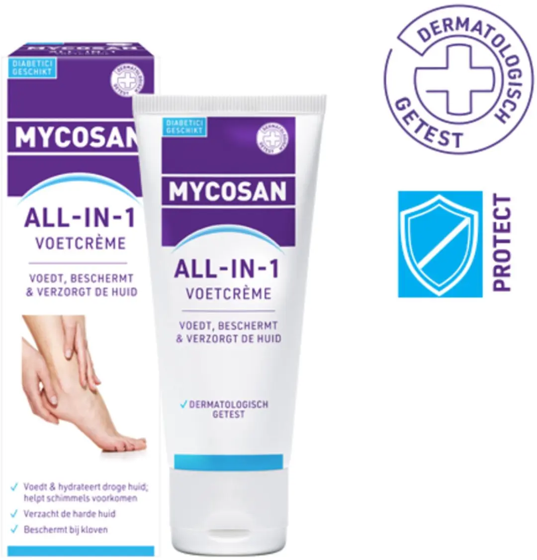 Mycosan All-In-1 Voetcreme 100ml - afbeelding 6 van 6