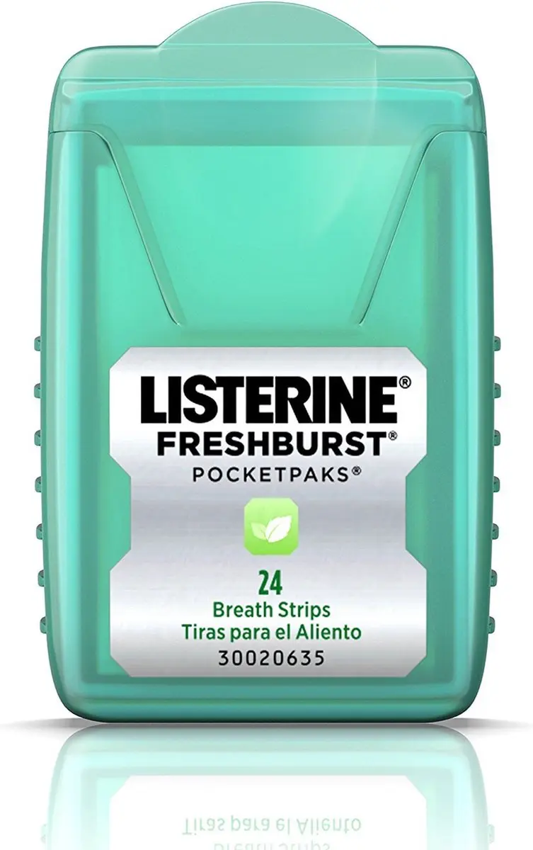 Listerine Freshburst Pocket Paks Strips - 72 Stuks