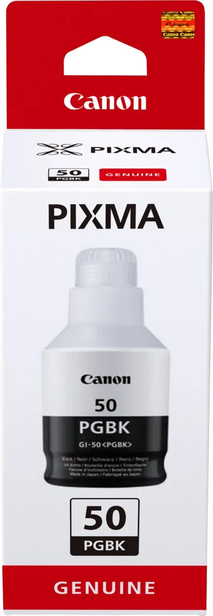 Canon GI-50 PGBK Inktfles - 135ml - Zwart