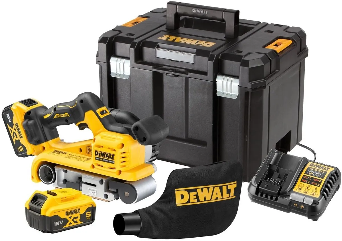 DeWalt DCW220P2 Accu Bandschuurmachine 18V 5.0Ah