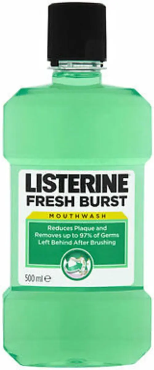 Listerine Fresh Burst Mondwater 500ml - afbeelding 6 van 6