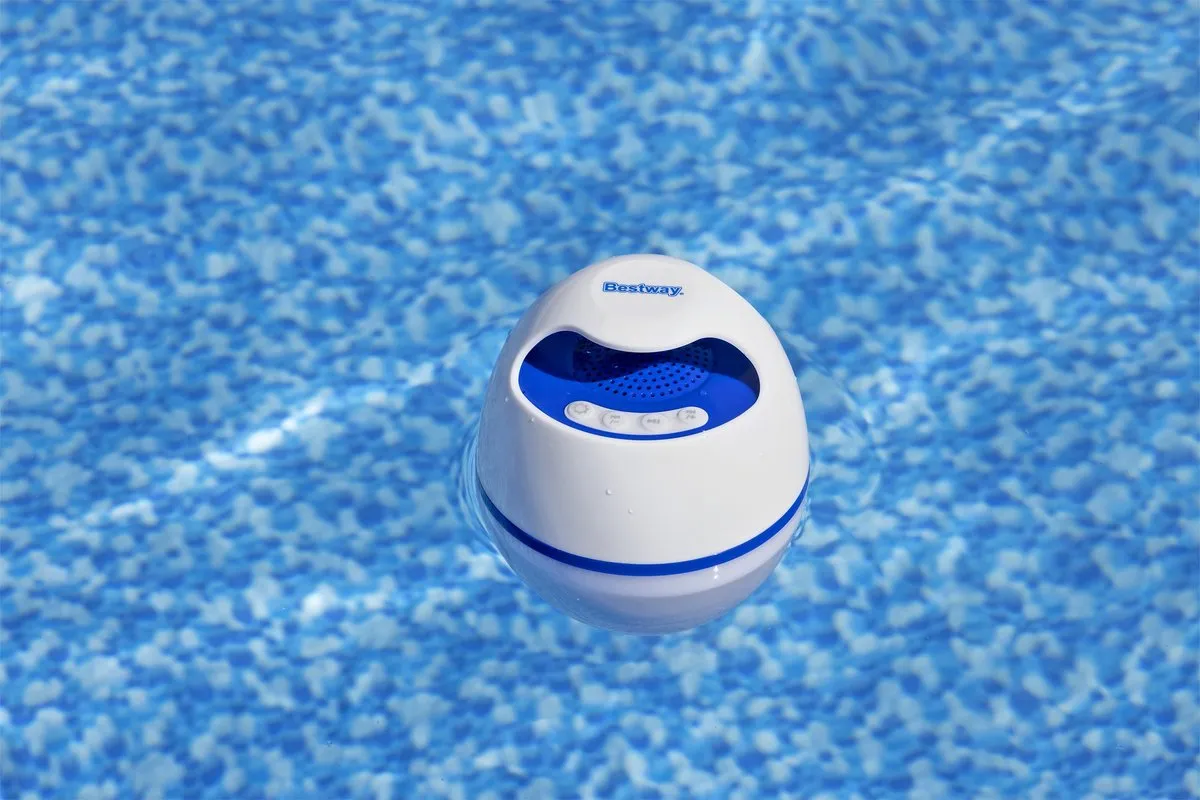 Bestway Flowclear MusicWave Drijvende Bluetooth Luidspreker - Wit - afbeelding 6 van 6