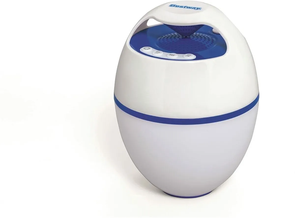 Bestway Flowclear MusicWave Drijvende Bluetooth Luidspreker - Wit