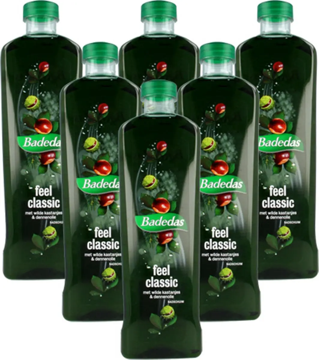 Badedas Feel Classic Badschuim - 6x 1L