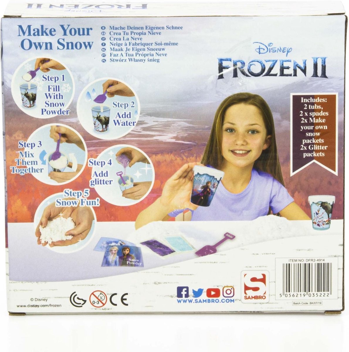 Sneeuw maken Disney Frozen 2