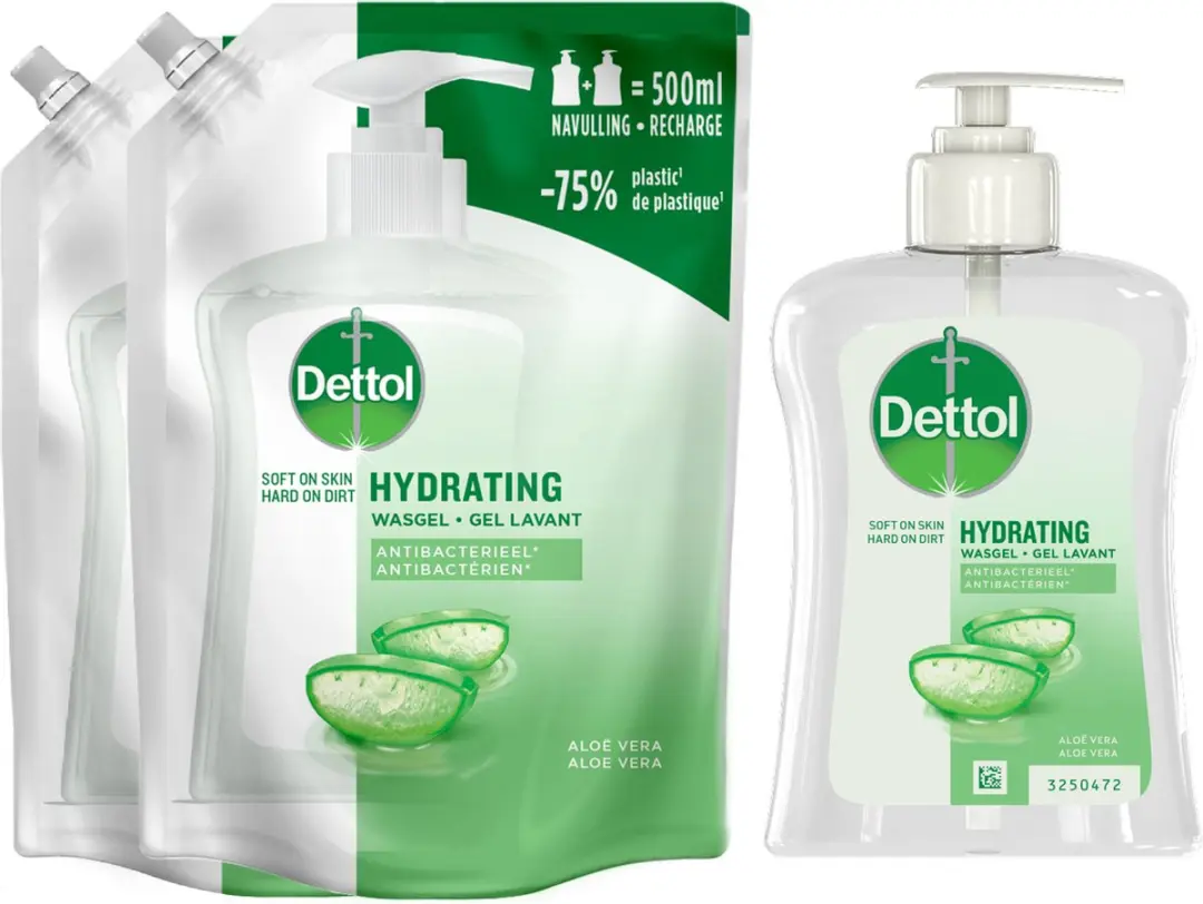 Dettol Refill Hydraterende Aloë Vera 1500ml