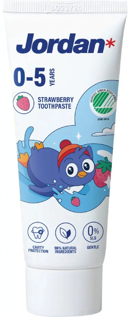 Jordan Tandpasta Kids 0-5 jaar - 3x50ml