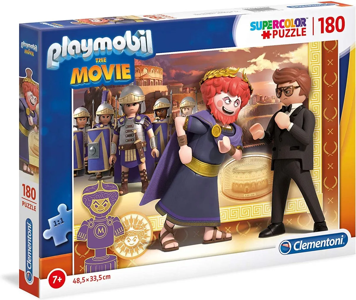 Clementoni Playmobil The Movie Puzzel 180 Stuks