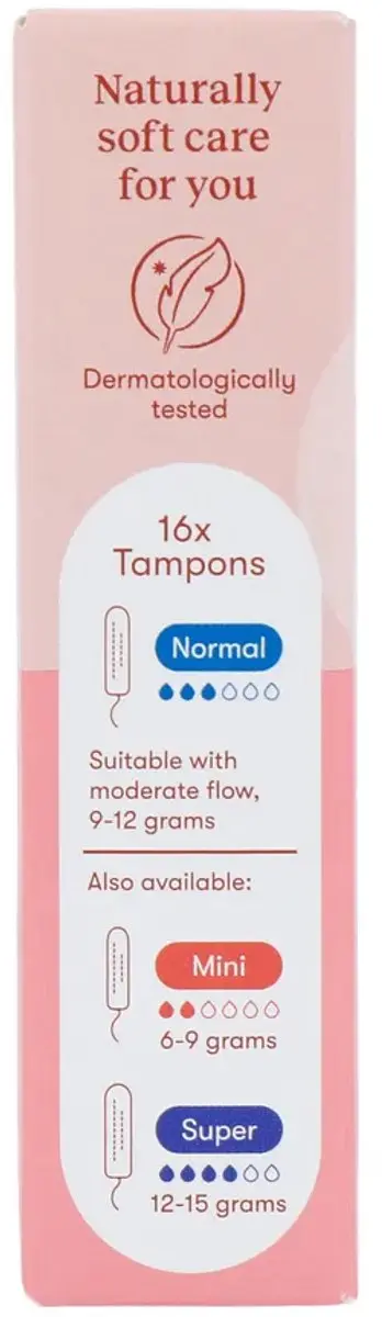 Sanature Tampons Normaal 16 Stuks - Roze