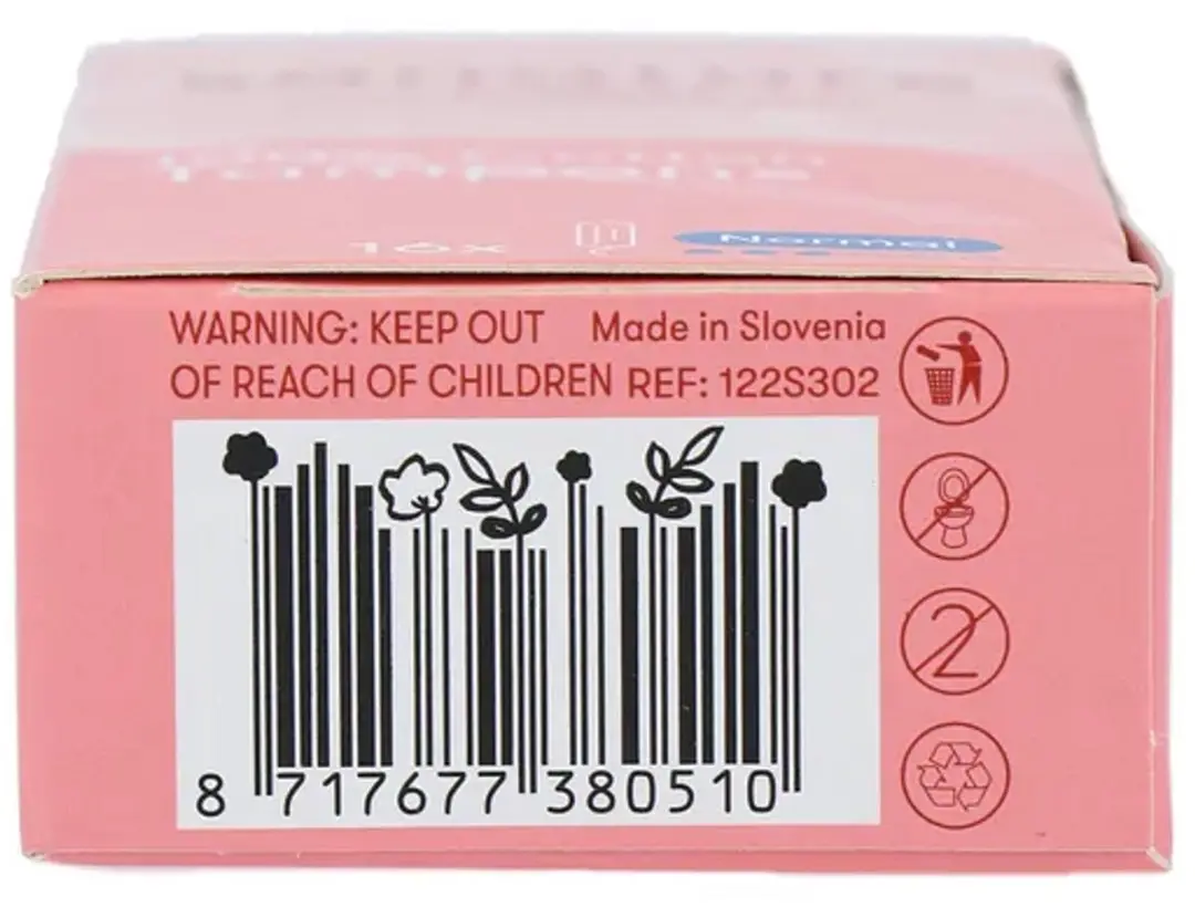 Sanature Tampons Normaal 16 Stuks - Roze