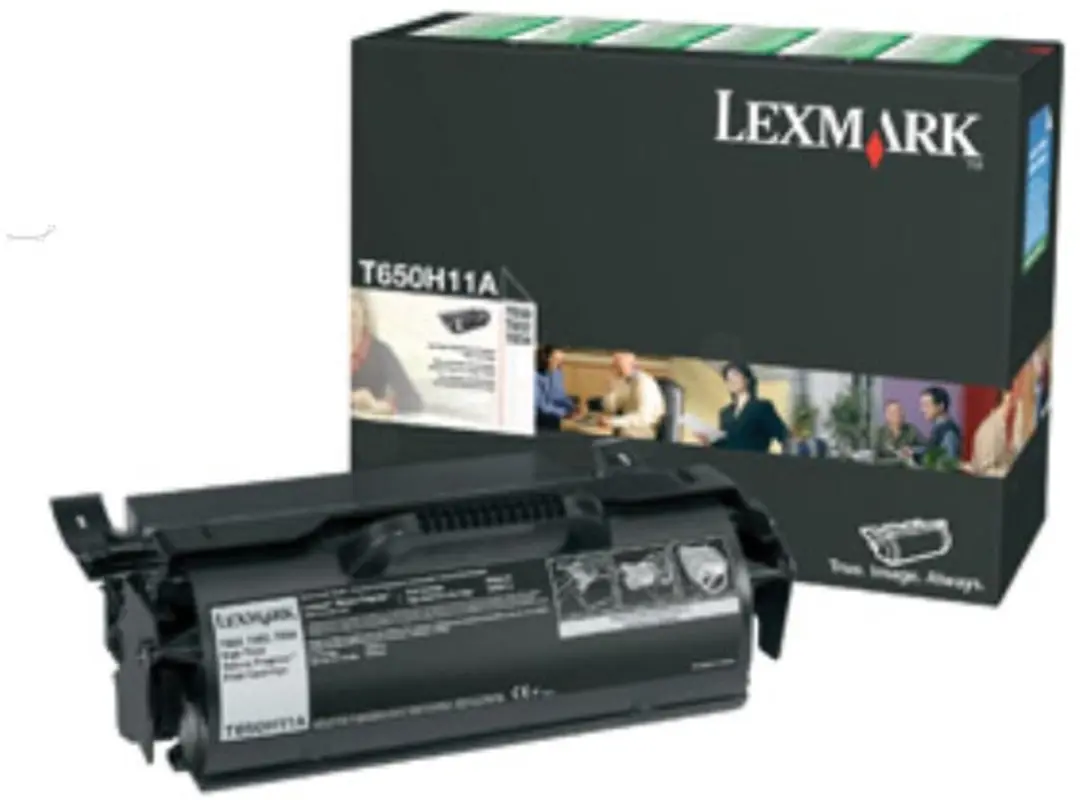 Lexmark 0T650H11E Printcartridge - Zwart