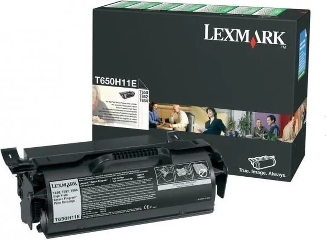 Lexmark 0T650H11E Printcartridge - Zwart