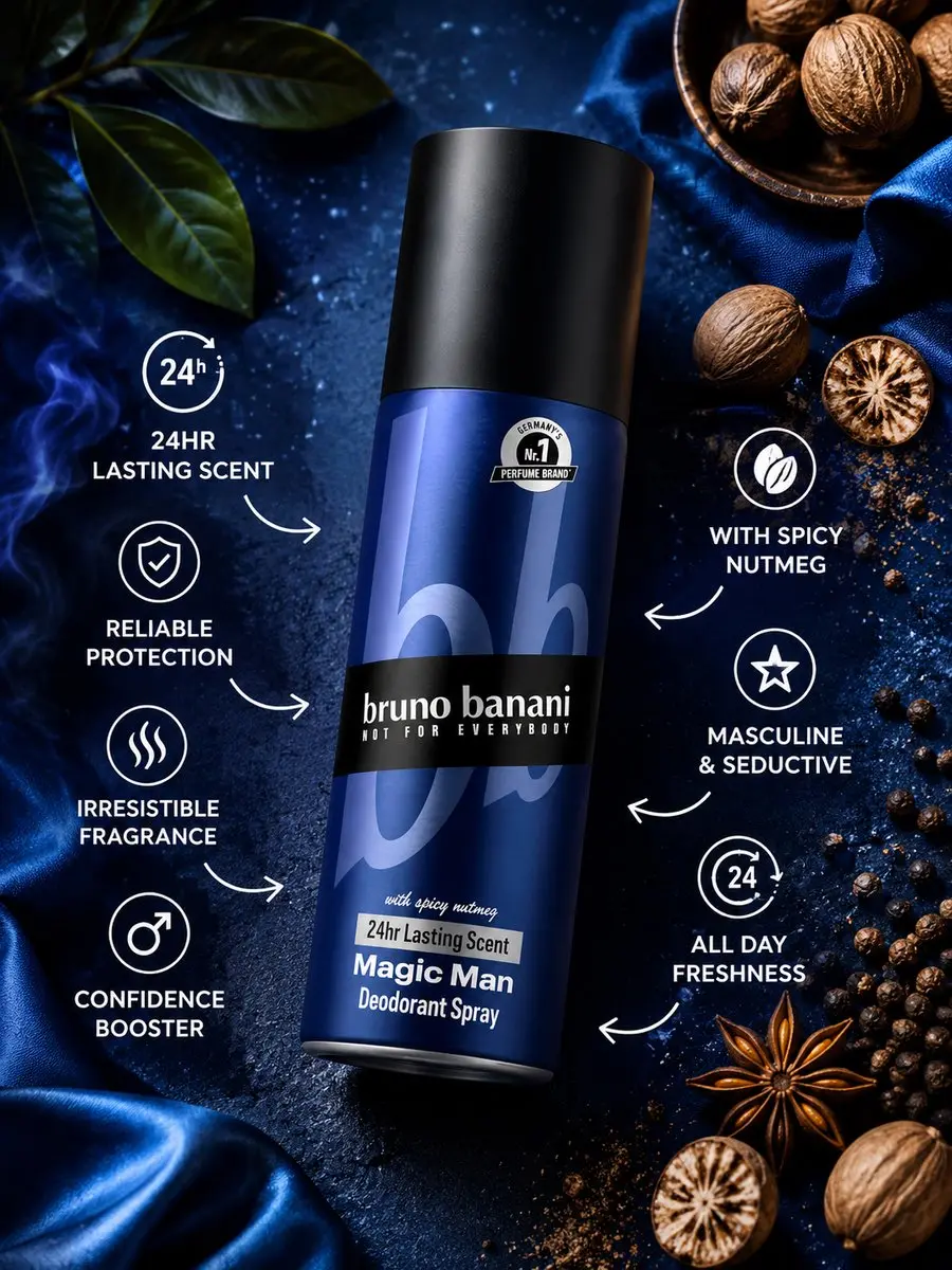 Bruno Banani Magic Man Herengeur 150ml